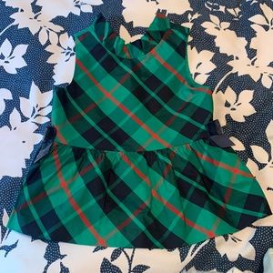 Janie and Jack Christmas Shirt girls size 4